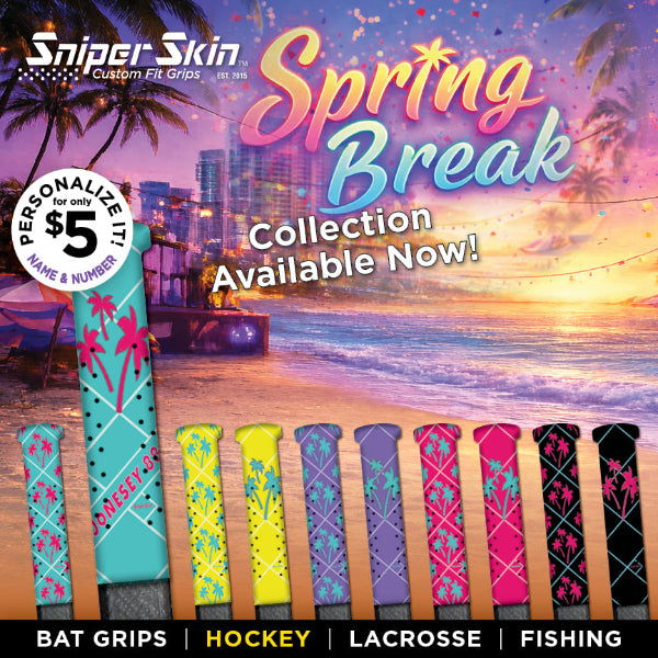 Sprink break palms hockey stick grips sniper skin 