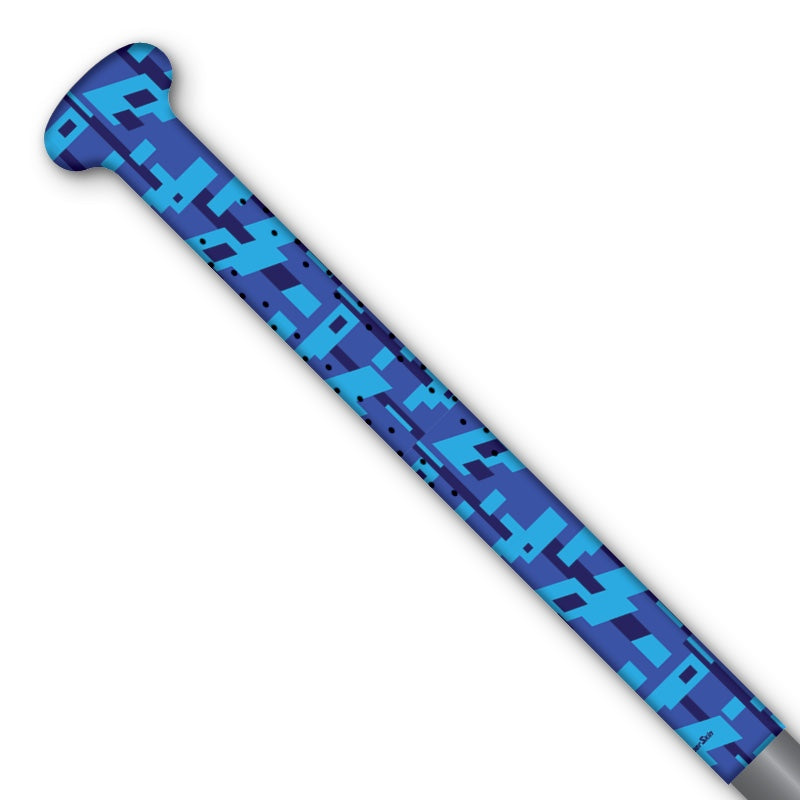 Ocean Blue Shadow Splash Camo sniper skin bat grip  