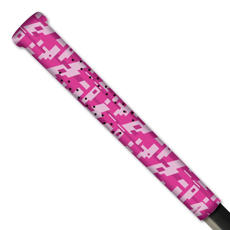  pink pop Shadow Splash Camo lacrosse grips from sniper skin 