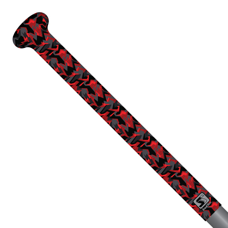 red geo camo bat grip from sniper skin 