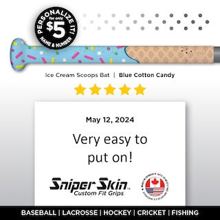 Ice Cream Scoops Bat Grips