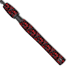 red geo camo fishing  grip sniper skin 