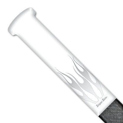 Fire White Silver Hockey grip 