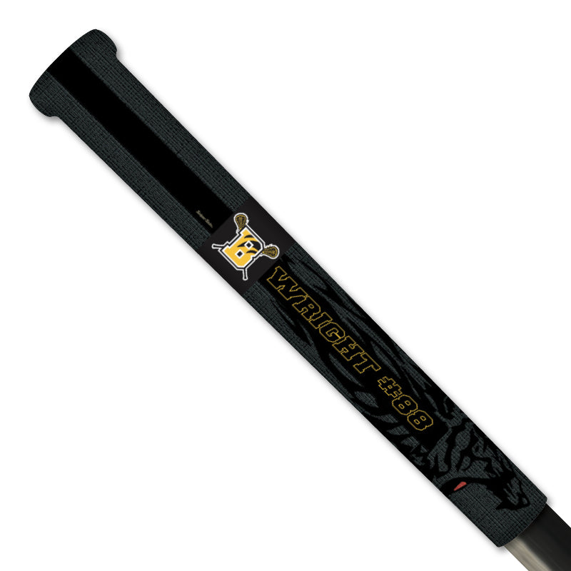 BENGALS GIRLS LACROSSE GRIP BLACK TIGER