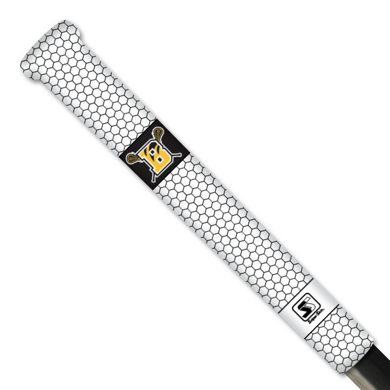 BENGALS GIRLS LACROSSE GRIP WHITE HEX