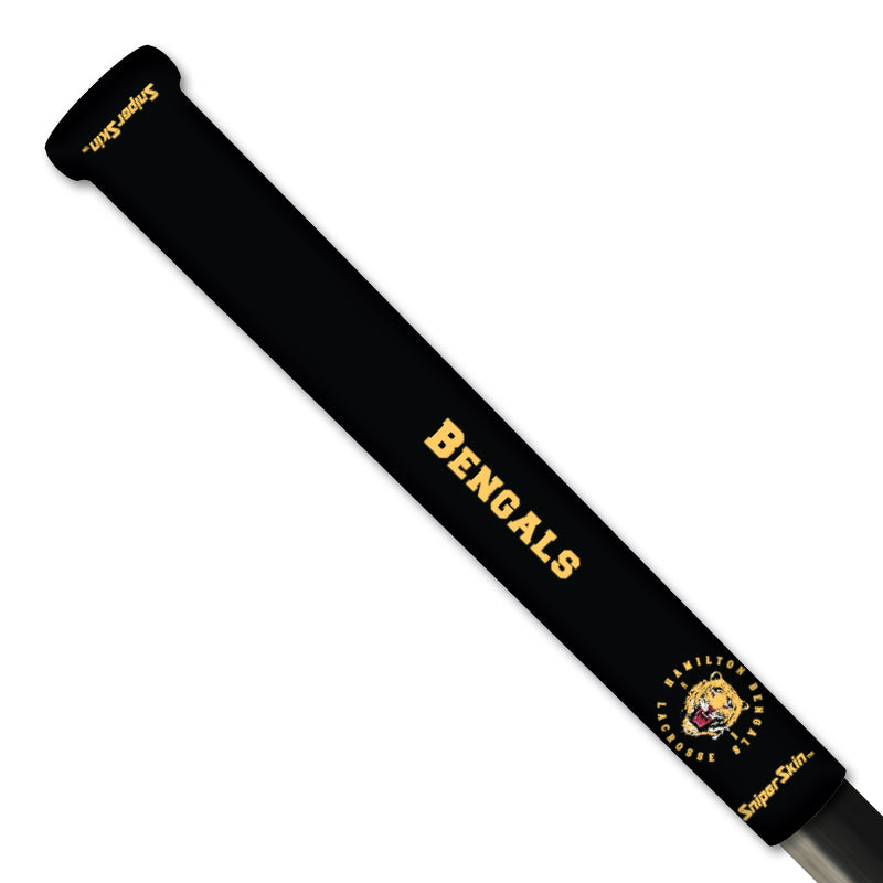 BENGALS LACROSSE GRIP BLACK RETRO