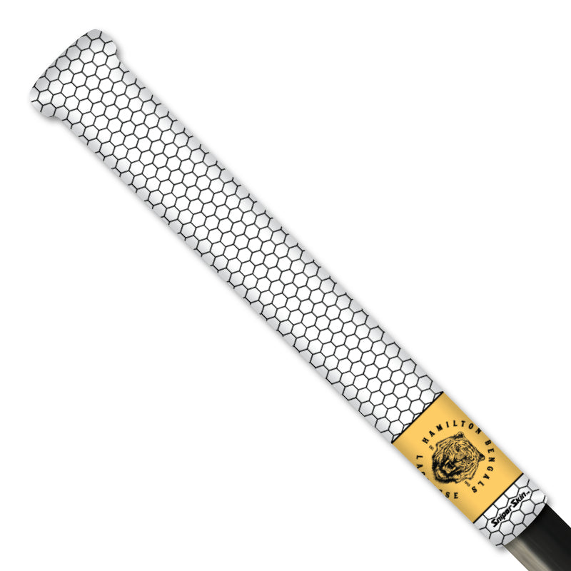 BENGALS LACROSSE GRIP RETRO WHITE HEX