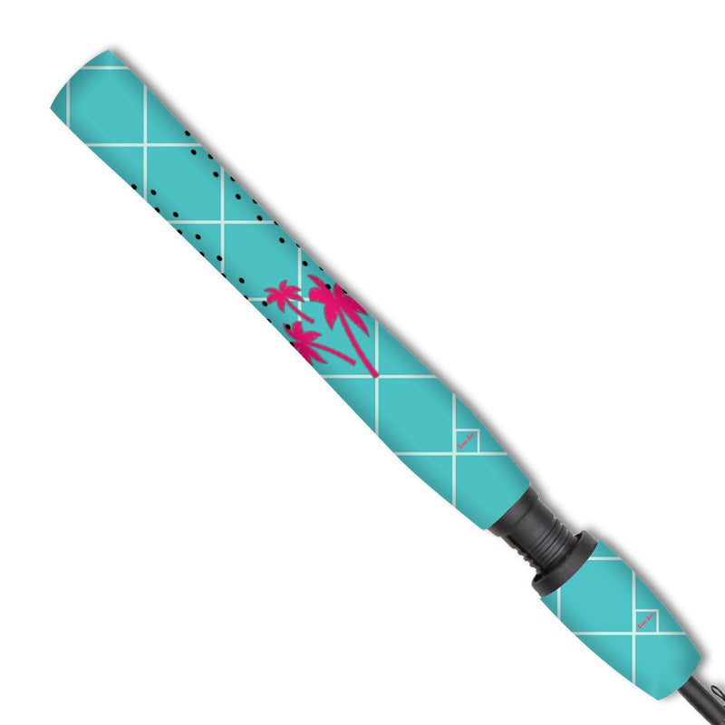 blue pink spring break large 
palms fishing grips from sniper skin 