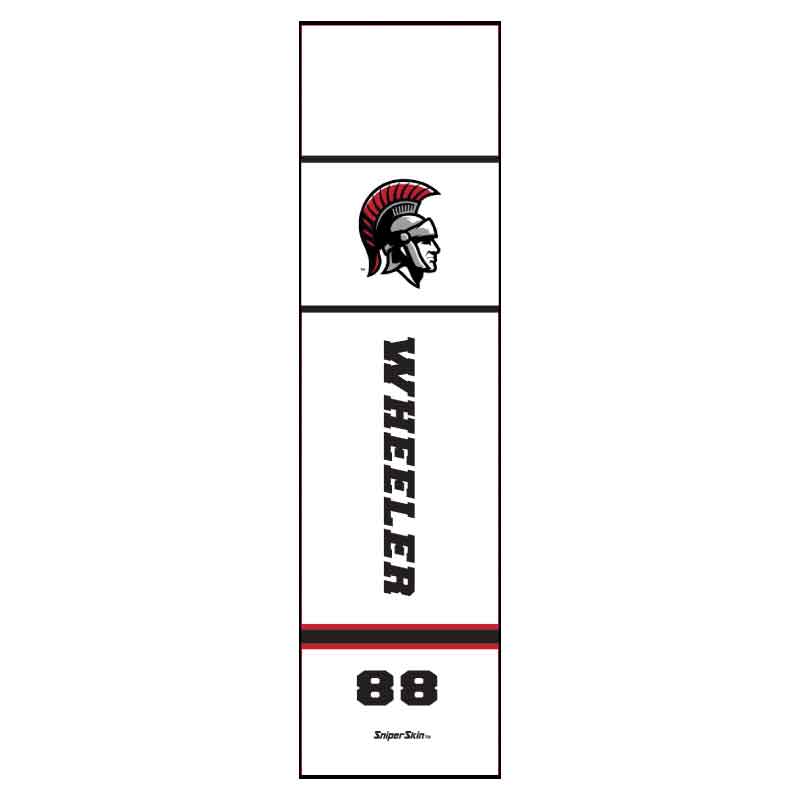 trojans white hockey grips fundraiser sniper skin 