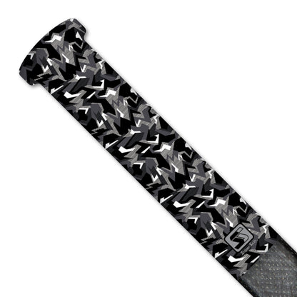white geo camo hockey grip 