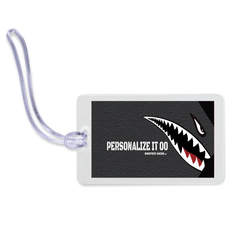 black tiger shark bat bag tag sniper skin 