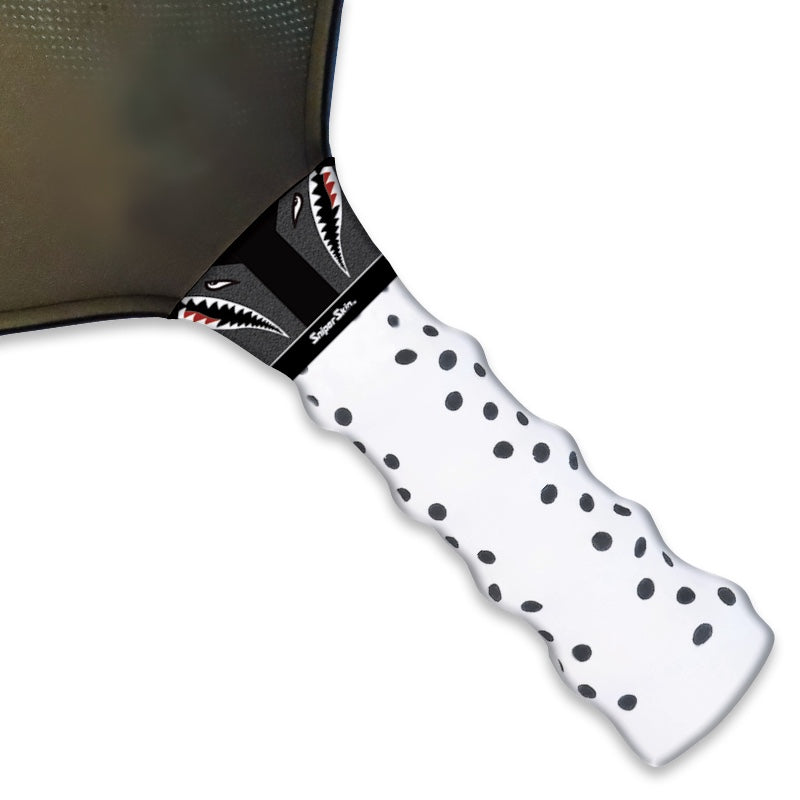 black tiger shark classic pickleball grip sniper skin 