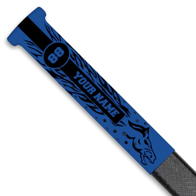 unleash your beast blue horse