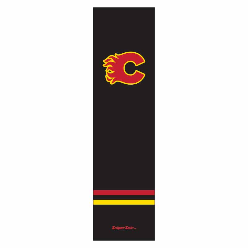 clarington-flames-black -hockey grip 