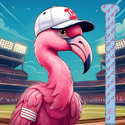 pink flamingo bat grip from sniper skin 