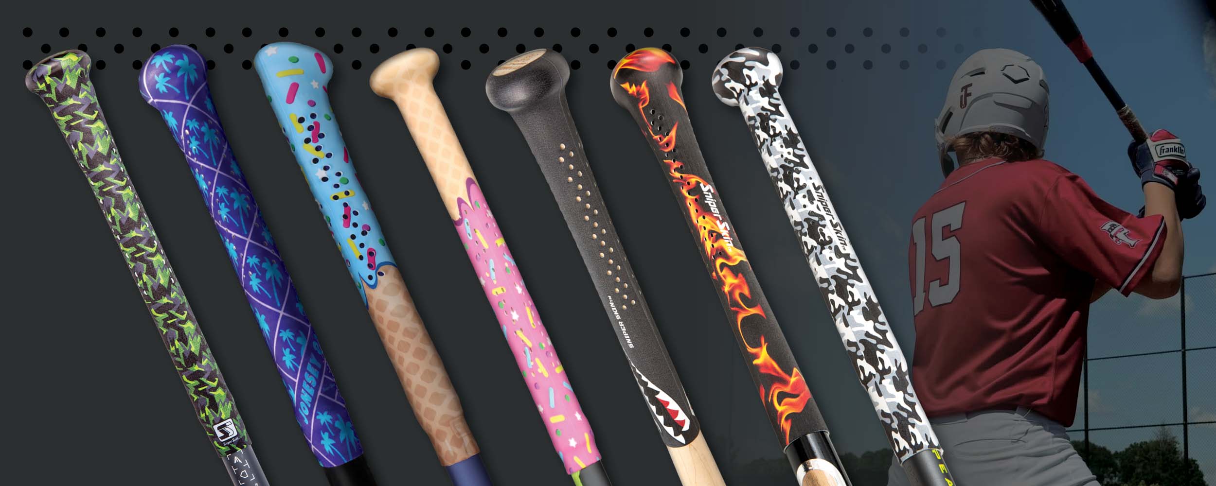 Summer Vibes Bat Grips – Sniper Skin Sports