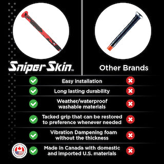 why is sniper skin better than bat wrap tape