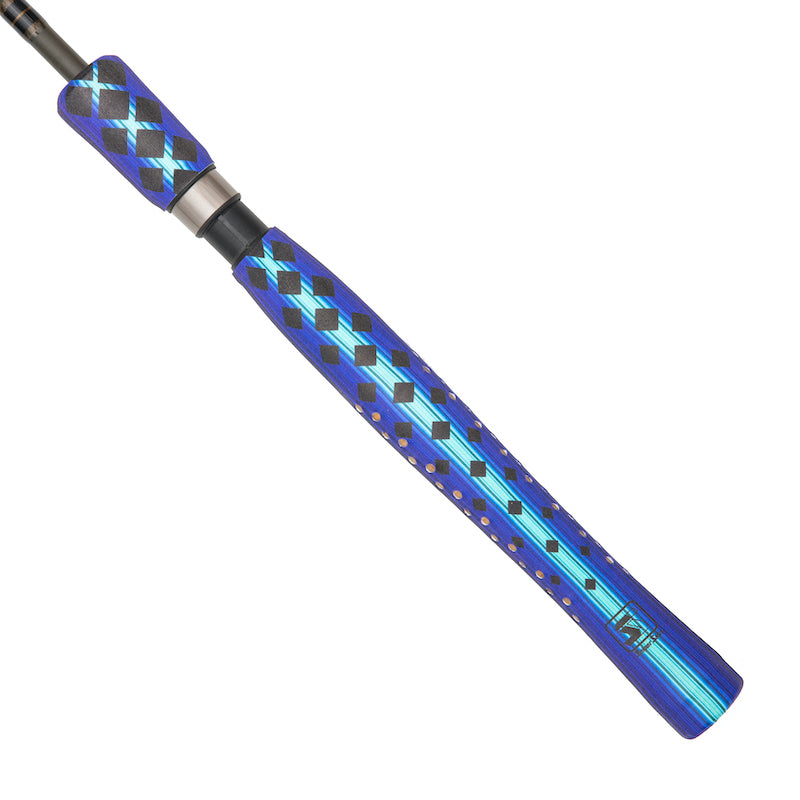 Diamond ICT Fishing Rod Grips - Fishing, Off Shore & Surf Rod Grips Blue Diamond / Inshore (16 Length - 1.25 Outer Diameter)