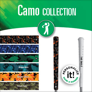 SNIPER SKIN CAMO GOLF GRIPS