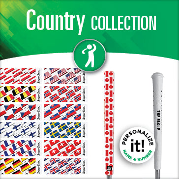COUNTRY FLAG GOLF GRIPS SNIPER SKIN