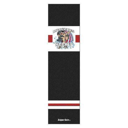 monkeys black hockey grip sniper skin 