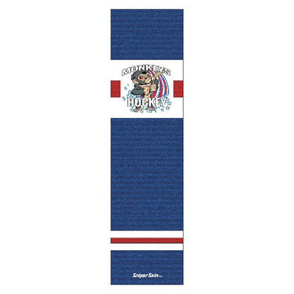 monkeys blue hockey grip sniper skin 