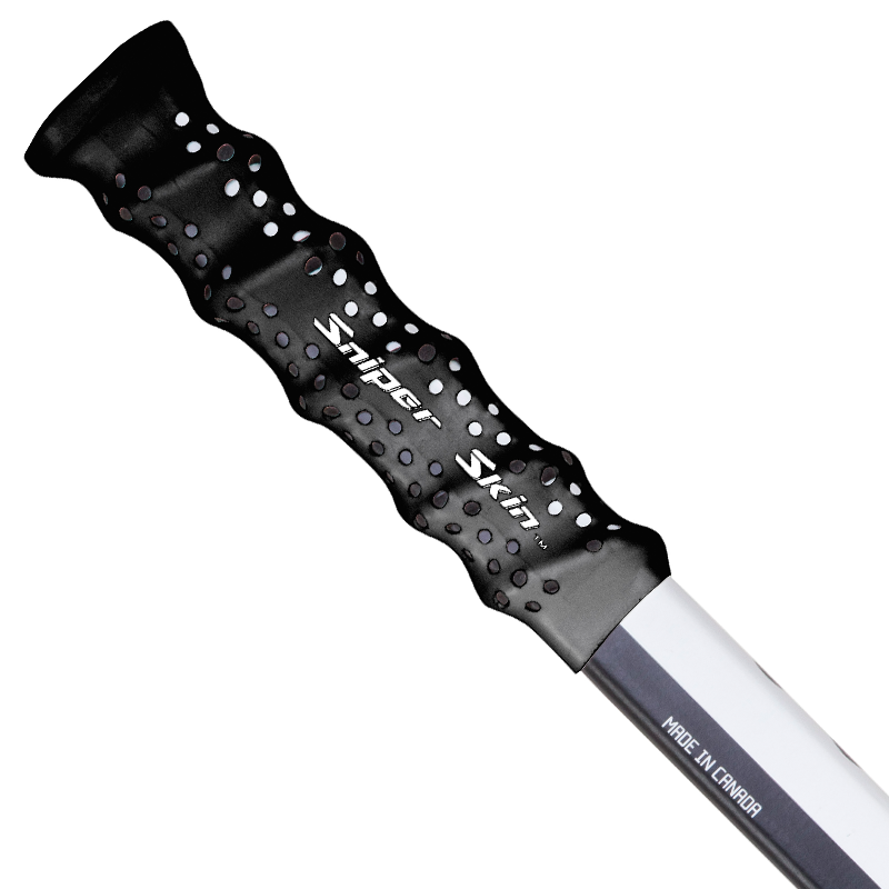 Sniper Skin premium black hockey grip tape replacement