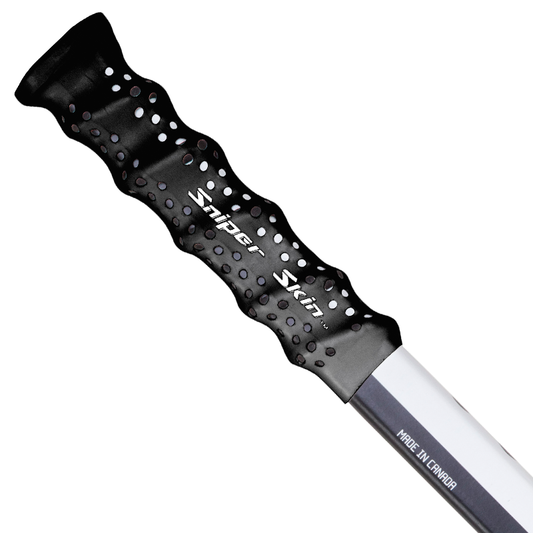 Sniper Skin premium black classic hockey grip tape replacement