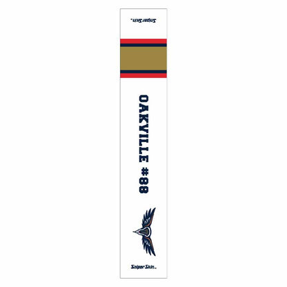 OAKVILLE HAWKS WHITE LACROSSE GRIP 