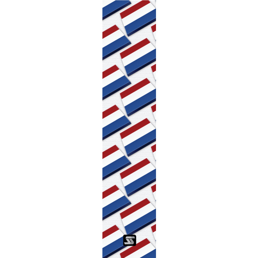 Netherlands flag pattern fishing grip