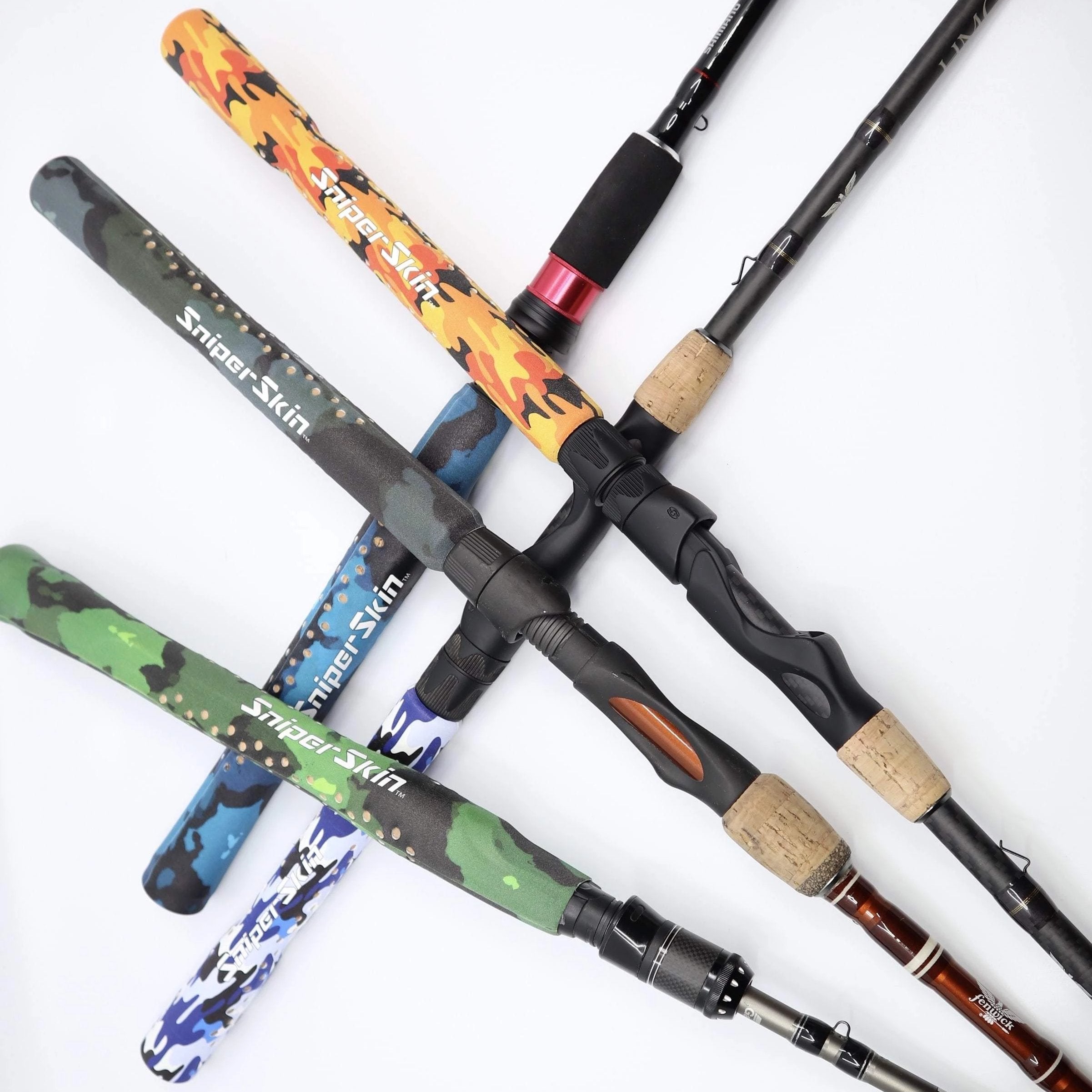 Random Color Front Block Front Block Lure Rod Protective Case Fishing Rod  Handle Protective Case Fishing Rod Handle Cover Fishing Rod Fixed Ring Rod
